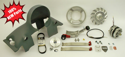 High Flow Fan Kit for 356 Speedster, Coupe & Spyder Replicas -Bernie Bergmann Premium Cooling System