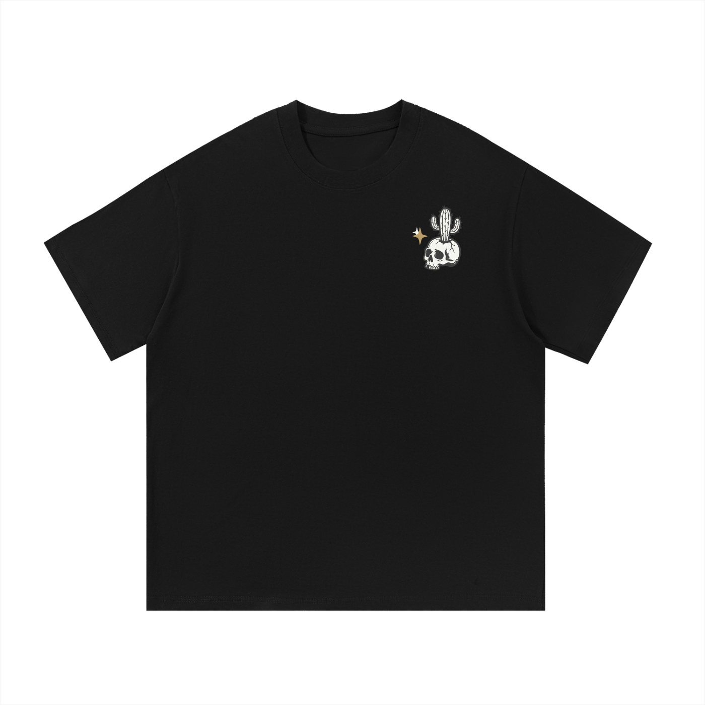 Texas Skull - Essential Cotton T-Shirt