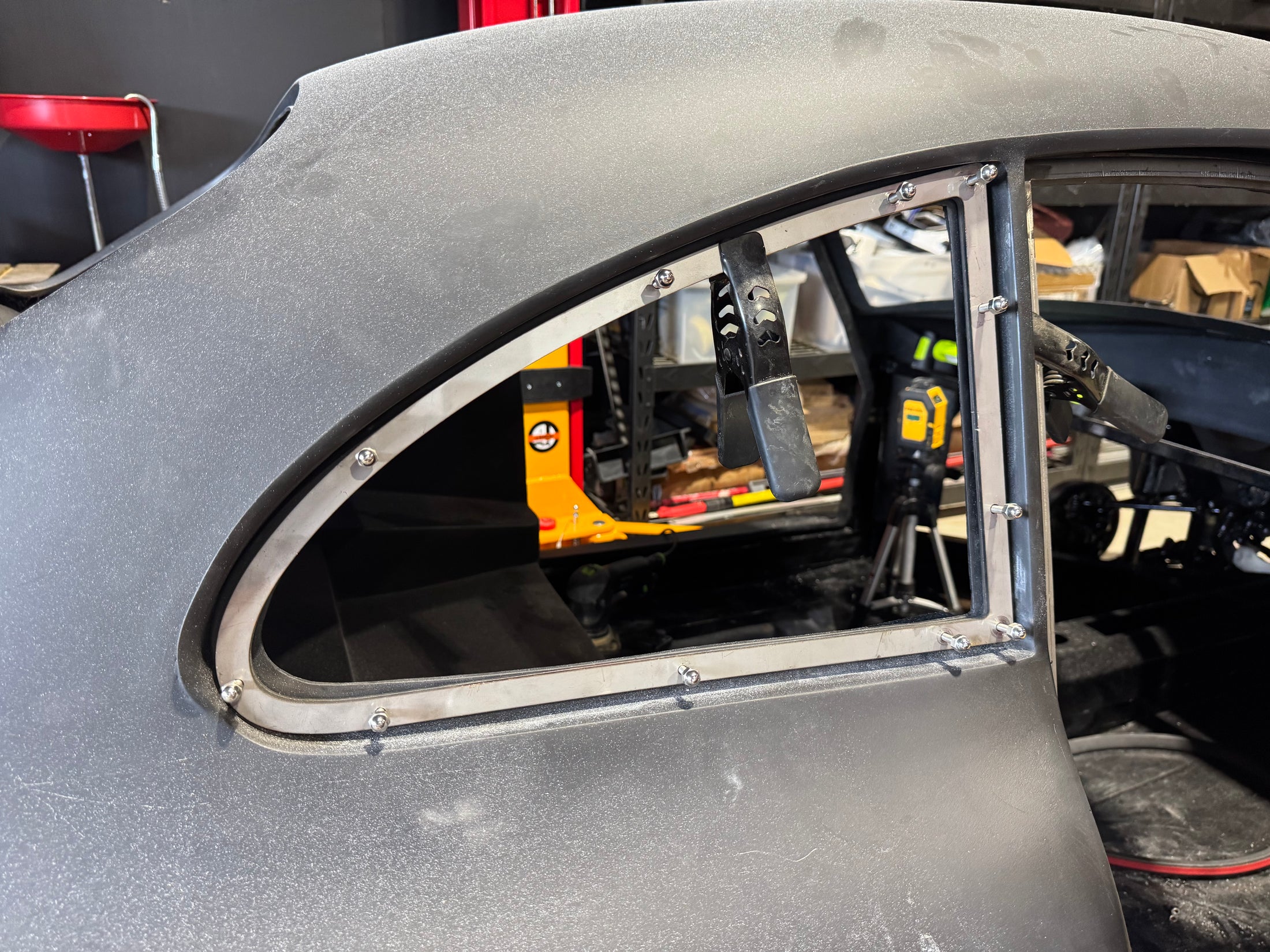 Kitman Coupe Stainless Steel Window Frame Kit