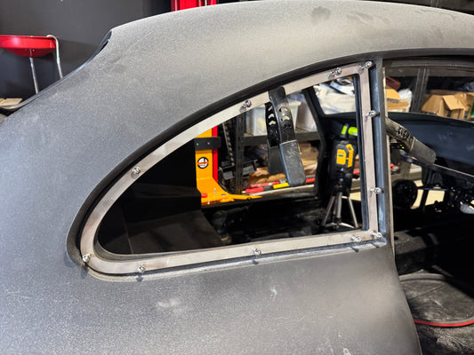 Kitman Coupe Stainless Steel Window Frame Kit