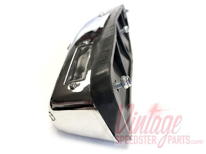 356 License plate light shine up