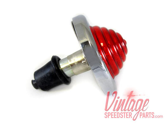 Beehive tail light assy 356-Early 356A Red lens