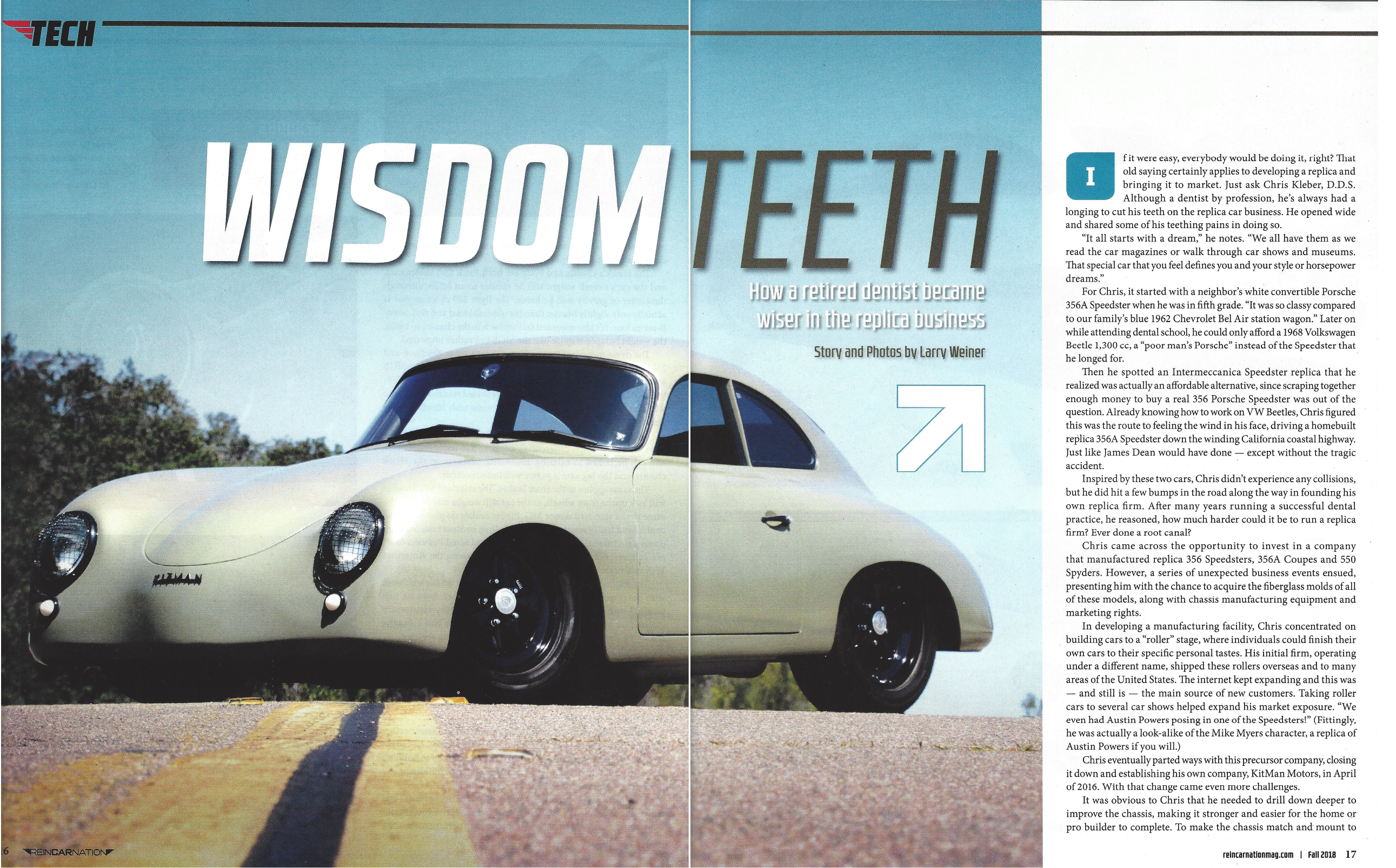 KitMan Motors Wisdom Teeth Article